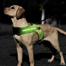 Dog Collars Light-emitting LED Pet Harness Chest Strap For Large And Medium-sized Dogs Accessories