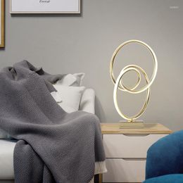 Table Lamps LED Lighting Bedroom Light Girl Romantic Warm Living Room Bedside Study Postmodern Lights Nordic Luxury Lamp