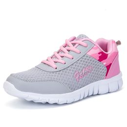 Dress Shoe's Running 2023 Spring Mesh Laceup Light Bottom Sports Fashion Sneakers 230211