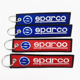 Keychains 1 PC Eparco Motorcycle Car Key Chain Olecranon Keychain Fabric Embroidered Metal