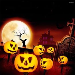 Halloween LED Pumpkin Lamp 2.5M 5Buls Solar/Battery Operated Outdoor Garden Lawn Lights For Christmas Holiday Piarty Patio Decor