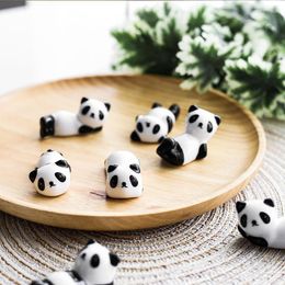 Dinnerware Sets Panda Holding Chopsticks Household European-style Ceramic Multi-function Pillow To Put The Shelf