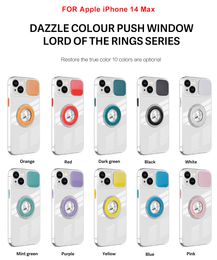 Suitable for iPhone14Promax Dazzle Holder phone case Push Window 12 Soft glue Apple 13Promax Ring 78