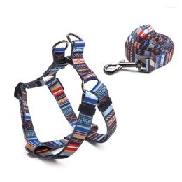 Dog Collars Harness And Leash Set For Puppy Chest Vest Comfortable Fit Adjustable Small Medium Dogs Training Walking