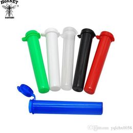 Smoking Pipes Hot-selling 93mm Storage Box Plastic Storage Tube Transparent Flipped Plastic Tube Portable and Easy to Clean