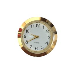 37mm insert clock most popular standand size arabic mini 37mm gold metal insert clock fit up clock