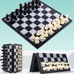 Intelligence toys Magnetic Travel Chess Set Folding Board Parent-Child Educational Toy Family Game Early Education Toys For Kids Birthday Gifts