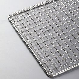 Tools & Accessories 1 PCS Big SS304 Stainless Steel Rectangle Square Barbecue Grill Mesh Net For Food And Fruit Dryer