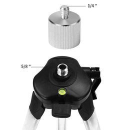 Connecting Base Aluminium Alloy Professional Accessory IR Bracket Level Rangefinder Tripod Stand 5/8 To 1/4 Adpater Thread