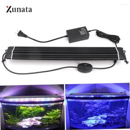 Grow Lights LED Aquarium Lighting Overhead Fish Tank Aquatic Light Waterproof Plant Freshwater View Lamp EU/US/AU/UK Plug