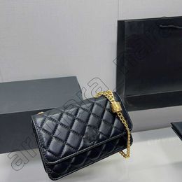 WO Small gold pillar Bags New Fashion Vintage Charm Gift Handbag Crossbody Bags Luxury Wallets New Fashion Hobo Bag