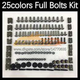 268PCS Complete MOTO Body Full Screws Kit For HONDA VFR800 VFR 800 VFR800RR 2002 2003 2005 2006 07 08 09 10 11 12 Motorcycle Fairing Bolts Windscreen Bolt Screw Nuts Nut