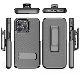 IPhone Holster Cases Defender Kickstand Phone Case with Spring Belt Clip for iphone 11 12 13 14 15 Pro Max Heavy Duty Protective Cover