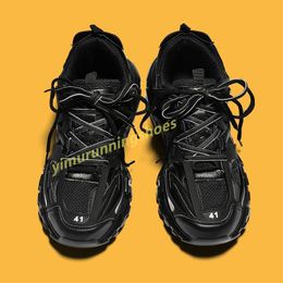 Men and woman common mesh nylon track sports running sports shoes 3 generations of recycling sole field sneakers designer casual slide size 36-45 Y6