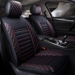 Car Seat Covers (Front Rear) Special Leather Cover For Jac All Models Rein 13 S5 Faux Auto Accessories Styling