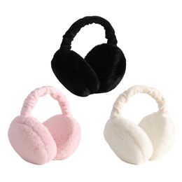 Berets Fashion Soft Plush Ear Warmer Winter Warm Earmuffs For Women Men Earflap Outdoor Cold Protection Ear-muffs CoverBerets