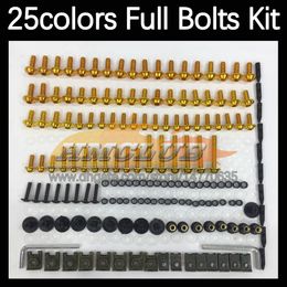 268pcs kit de parafusos completos parafusos de moto para Suzuki SAPC VJ23 RGV-250 RGV250 RGVT250 RGV 250 CC 97 98 1997 1998 Motocicleta parafusos