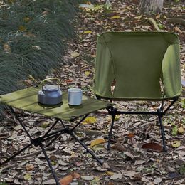 Camp Furniture Army Green Outdoor Portable Retractable Stool Art Sketching Nature Hike Chair Camping Fishing Picnic Ultra Light Tourist