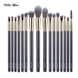 Eye Shadow Vela Yue Precise Makeup Brushes Set Detail Powder Foundation Blusher Bronzer eyeliner Brow Lip Gloss Beauty Tool 4 15 16 230211