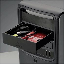 Storage Drawers Desktop computer 5.25 "Bay case shelf Organiser blank drawer for storage devices memory cards USB Flash drive WJ112618 230211