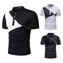 Men's Polos 2023 Summer Fashion Loose Short-sleeved POLOT Shirt S-XXL