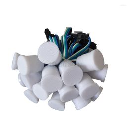 Strings 1000X Milk Cover 20mm WS2811 Pixel Led Light Source DC5V Input SMD Addressable Point IP68
