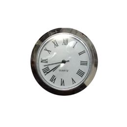 1 7/16 inch silver plastic insert clock standand size roman dial fit up PC21S motor