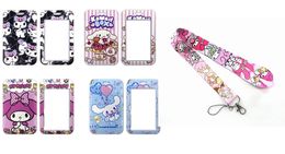 Cartoon Cinnamoroll My Melody Anime Lanyard for keys ID Card Gym Mobile Phone Straps USB badge holder DIY Hang Rope Lariat Keychain dhgate