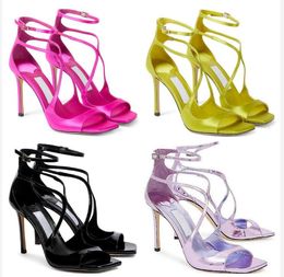 Summer Black Sexy Women Sandals Fashion Open Toe Pumps Azia High Heels Party Wedding Dress Shoe