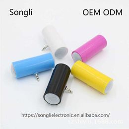 Portable Speakers 3.5mm Mini Cylindrical Small Colorful Jack Mobile Phone for Huawei Phones Ipad Tablet