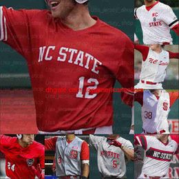 Custom Baseball Jerseys 2021 NC STATE jerseys 8 Trea Turner 13 Tyler McDonough 3 Devonte Brown 8 Jose Torres 5 Patrick Bailey 46