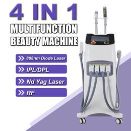 808nm Diode Laser Hair Removal Machine Nd Yag Tattoo Freckle Removal IPL DPL OPT RF Multifunction Beauty Skin Lift Equipment Salon Home Use