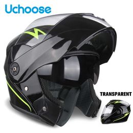 Cycling Helmets Motorcycle Flip Up Helmet Dual Visor Lens Motocross Racing Casco Moto Modular Carbon Helmet Safe Motorbike Women Adult J230213