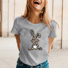 Women's T Shirts Long Sleeve For Woman Womens Spring Summer Easter Printed Short O Medium Linen Camp Shirt Women