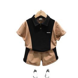 Clothing Sets Toddler Kids Sport Year Baby Boy Clothes Summer Cotton Short Sleeves Polo Shirt Childrens Casual Shorts Suit