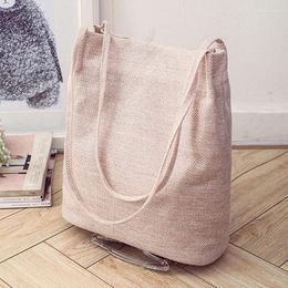 Shopping Bags 5PCS / LOT Canvas Bag Female Fashion Simple Candy Colour Beach Women Casual Handbags Tote