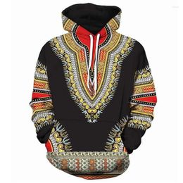 Men's Hoodies Men Women Sweatshirts African Folk-custom 2D Print Hooded Sweatshirt Hip Streetwear Hoodie Tracksuit Male 5XL