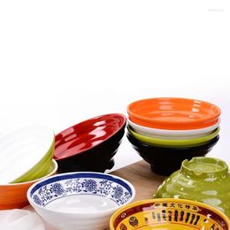 Bowls A Bowl Of Instant Noodles Soup Commercial Beef Melamine Tableware Plastic Ajisen Ramen