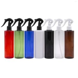 Storage Bottles 250ml Empty Plastic Cosmetic Containers Mouse Trigger Spray Pump Makeup White Black Bottle Mist Sprayer 25pc/lot