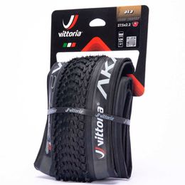 Tyres VITTORIA AKA Cross Country 27.5x2.2 Pneu 56-584 Original Folding Bicycle Tyre Tubless TR Mountain Bike Tyre MTB Cycling Parts 0213