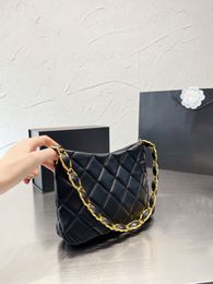 Fashion Crossbody bag spring and summer thick chain handbag small underarm bag designer One shoulder bag wallet shopping bag