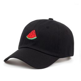 Ball Caps Summer Baseball Cap Men Women Watermelon Embroidery Dad Hat Hip Hop Snapback Hats Casual Couple Lover Trucker Visor