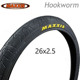 1pc MAXXIS 26 HOOKWORM 26*2.5 Bicycle Tire Mountain DJ Dirt Jumping Urban Street Trial 26er MTB Tires Bike Parts 0213