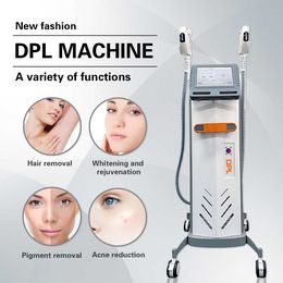Beauty Items Double Handle DPL (Dye Pulsed Light) Skin Rjuvenation Hair Removal Machine