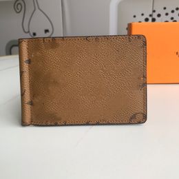 Classic Letter Plaid Unisex Wallets Luxury Designer Mens Credit Card Holders Coin Purses Short Wallet Fashion Womens Storage Wallet M66543