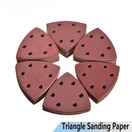 Finger/Triangle Sanding paper 60/80/120/180/240 grit for oscillating tool pad sanding grinding polishing