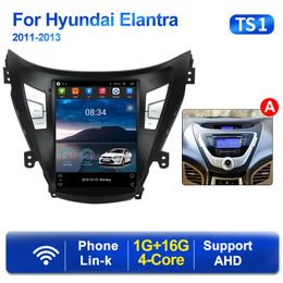 2 Din Android 11 Player for Tesla Style Car Dvd Radio for Hyundai Elantra Avante I35 2011-2016 Multimedia GPS 2din Carplay Stereo BT