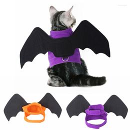 Cat Costumes Funny Bat Wings Clothes Halloween Party Cosplay Prom Costume For Puppy Kitten Dog Harness Pet Supplies