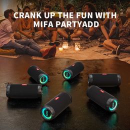 Portable Speakers mifa WildRod Bluetooth Wireless Outdoor camping 5.3 Streaming IP67 Waterproof and Dustproof