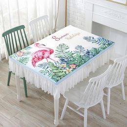 Table Cloth 5 Size Waterproof Tablecloth Kitchen Decorative Dining Cover Rectangular Wedding Party Tables